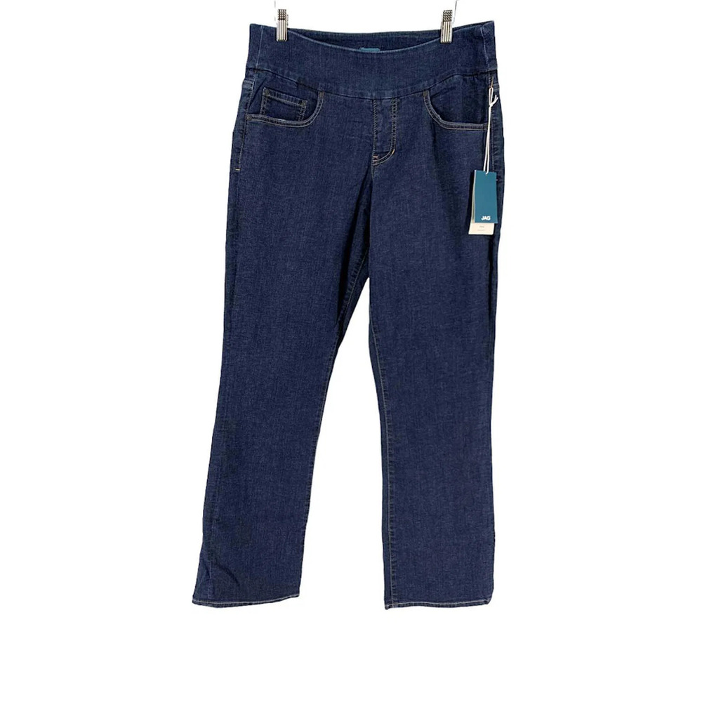 JAG Jeans Paley Mid Rise Bootcut Pull-On Jeans Ink - Regular